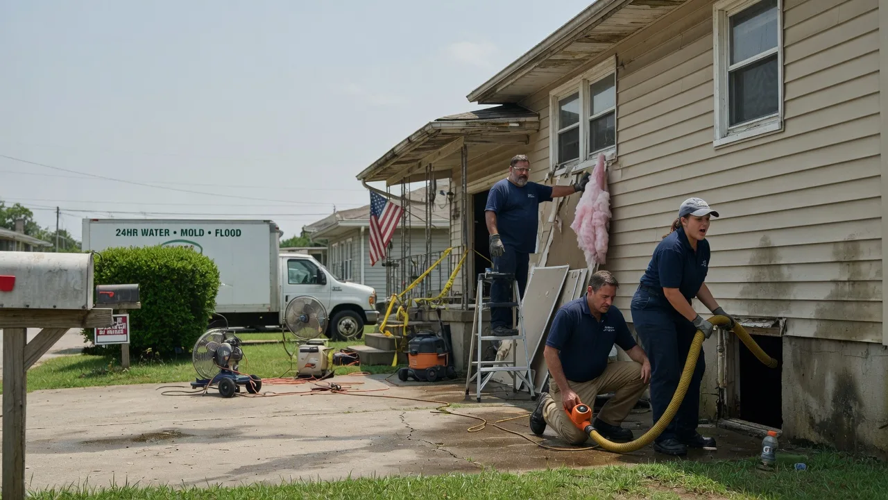 Water Damage Repair in Blue Mound, KS near me
